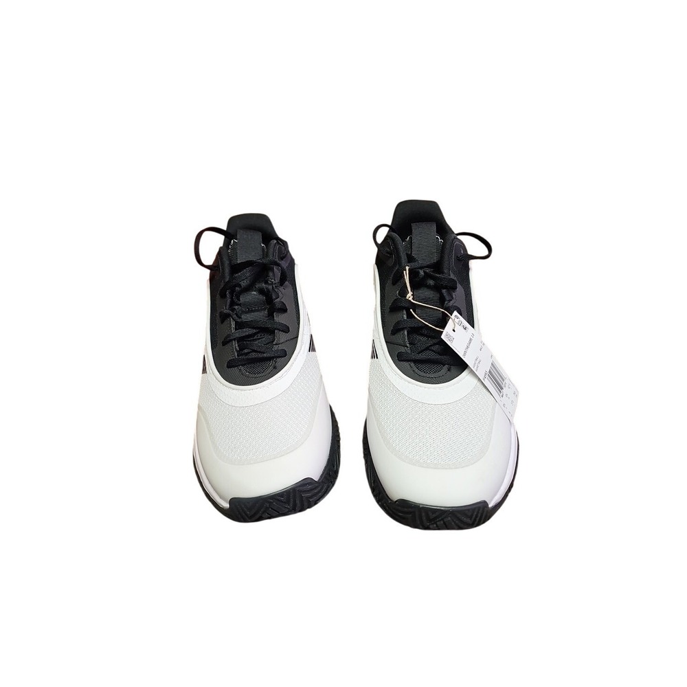 Men's Basketball Shoes Sz 9 Adidas Own the Game 3.0 Athletic Sneakers White/Blk